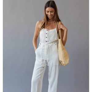 BDG SOLD OUT Bailey linen coveralls from urban outfitters